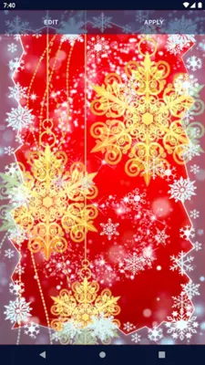 Winter Holiday Snow Wallpapers android App screenshot 4